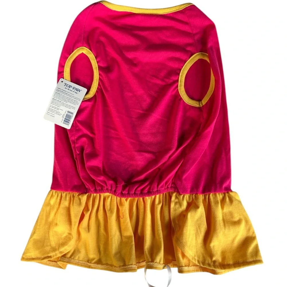 New Top Paw Hello Summer Dog Dress L